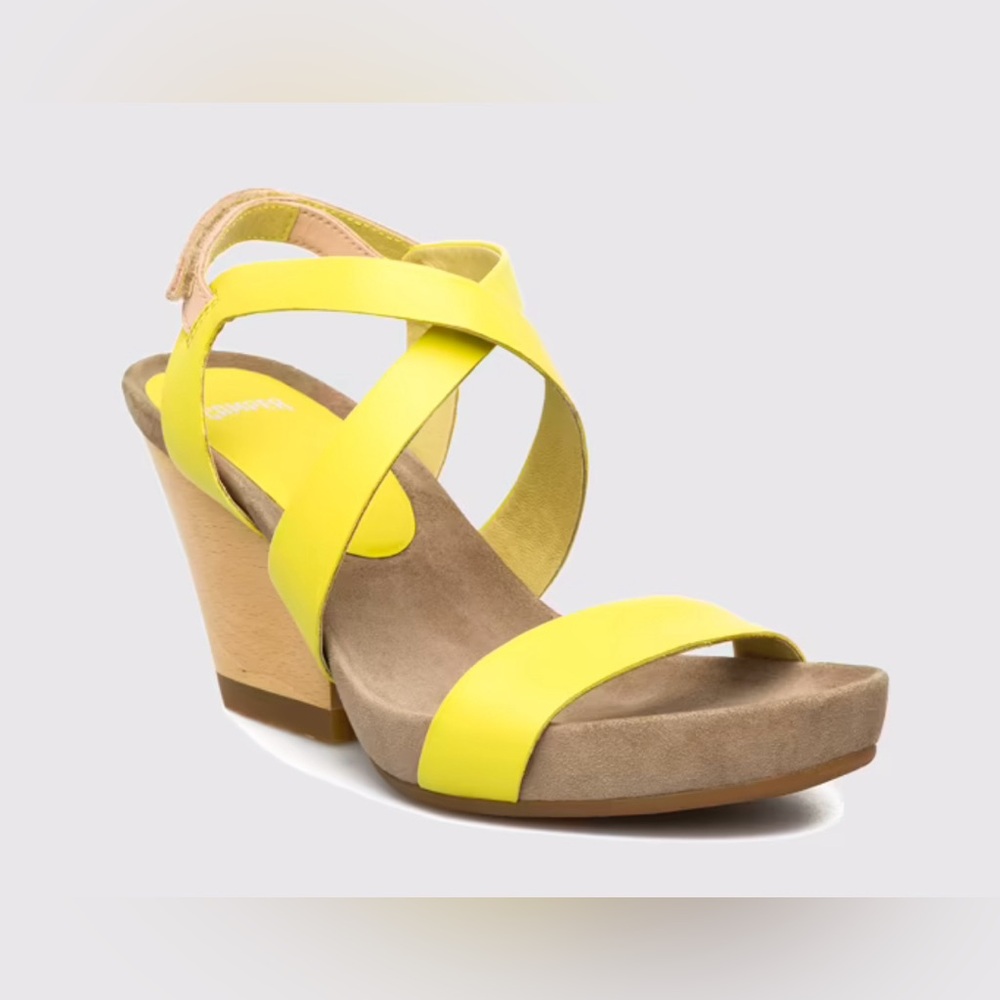 Camper Allegra Sandal. Color Butter Yellow. Size 38